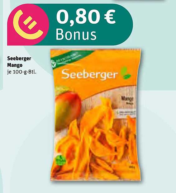 Seeberger Mango je 100-g-Btl.
