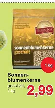 Sonnenblumenkerne geschält, 1 kg