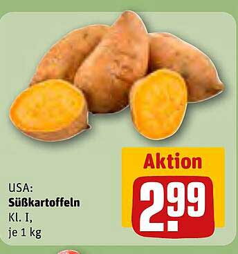 Süßkartoffeln Klasse I, je 1 kg