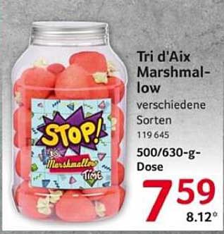 Tri d'Aix Marshmallow - verschiedene Sorten