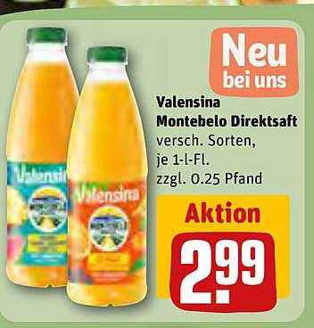 Valensina Montebelo Direktsaft 1-l-Fl.