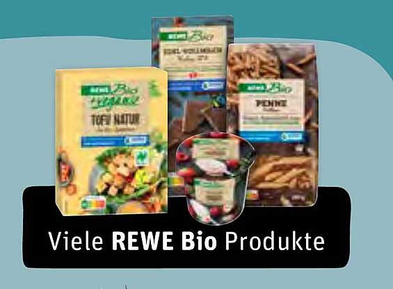 Viele REWE Bio Produkte