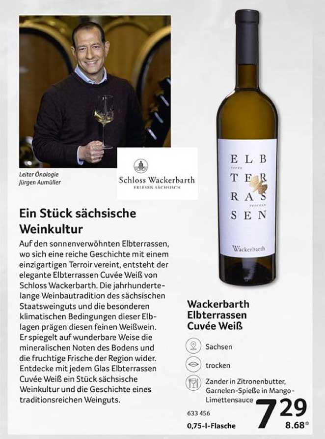 Wackerbarth Elbterrassen Cuvée Weiß