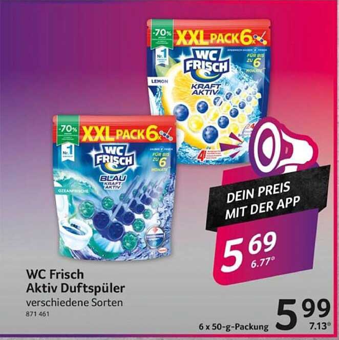 WC Frisch Aktiv Duftspüler verschiedene Sorten