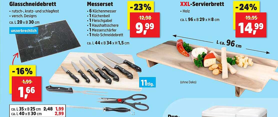 XXL-Servierbrett - Holz