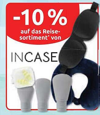 -10 % auf das Reise-Sortiment von INCASE