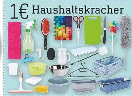 1€ Haushaltskracher