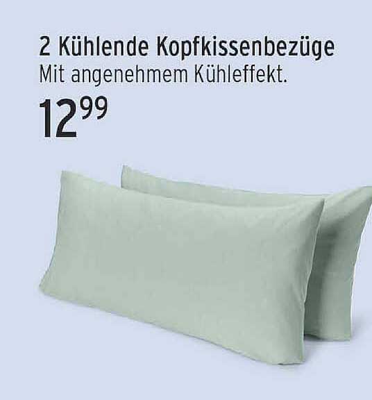 2 Kühlende Kopfkissenbezüge