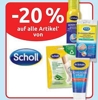 -20 % auf alle Artikel* von Scholl