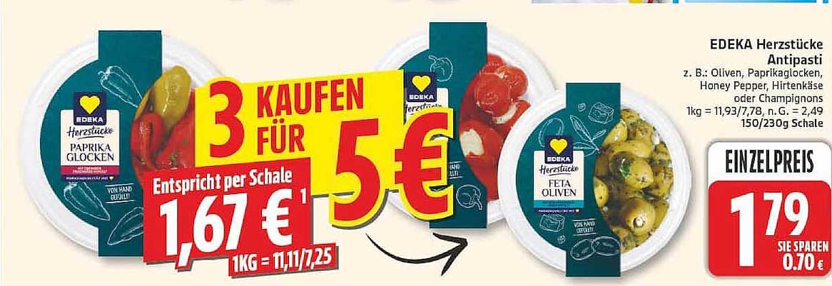 3 kaufen für 5€