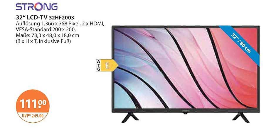 32" LED-TV 32HBE2003
