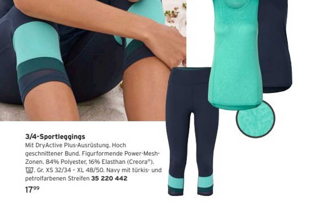 3/4-Sportleggings