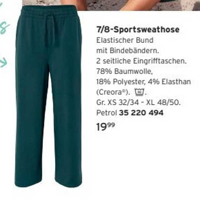 7/8-Sportsweathose