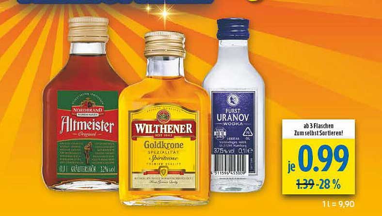 ab 3 Flaschen Zum selbst Sortieren!