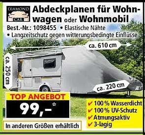 Abdeckplanen für Wohnwagen oder Wohnmobil