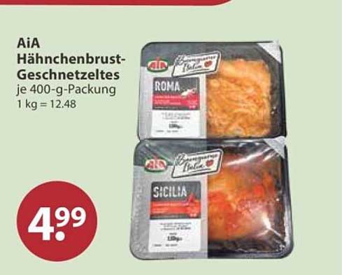 AiA Hähnchenbrust-Geschnetzeltes