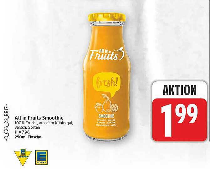 All in Fruits Smoothie
