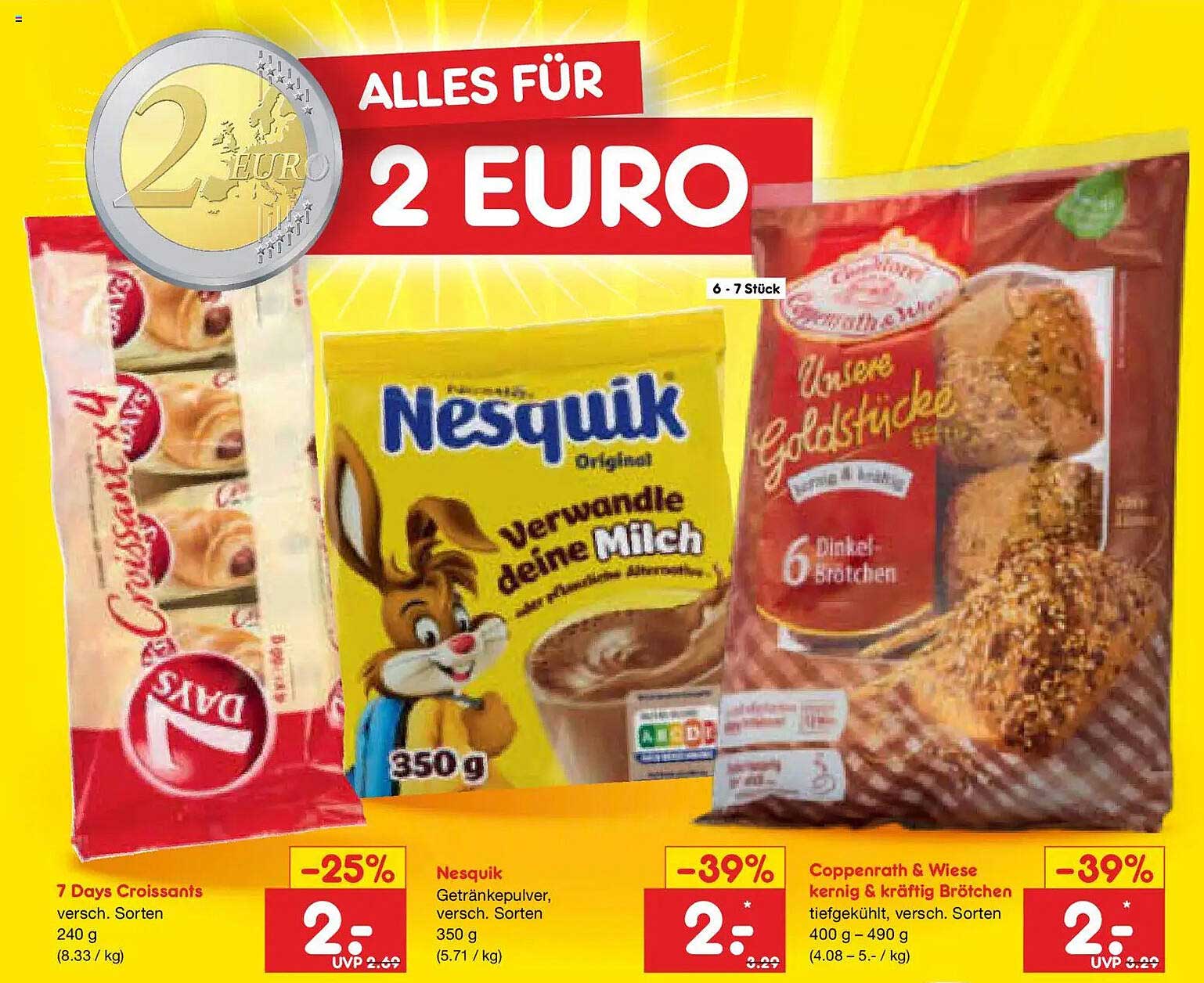 ALLES FÜR 2 EURO