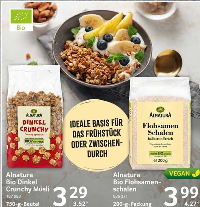 Alnatura Bio Dinkel Crunchy Müsli