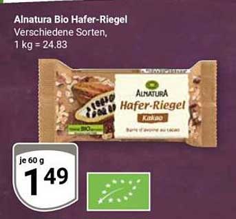 Alnatura Bio Hafer-Riegel