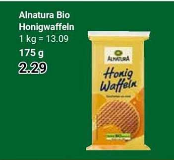 Alnatura Bio Honigwaffeln