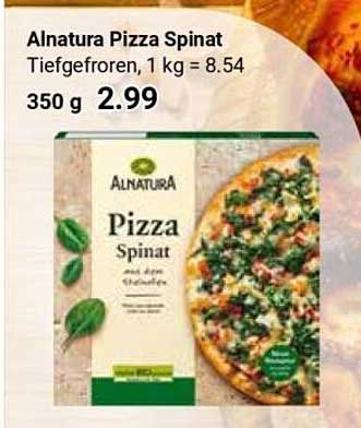 Alnatura Pizza Spinat