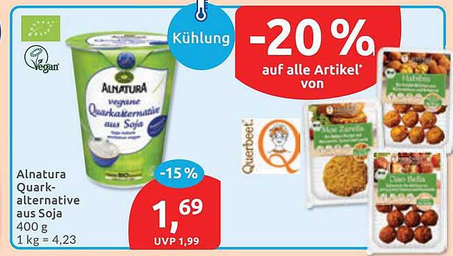 Alnatura Quarkalternative aus Soja 400 g