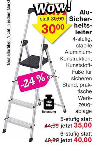 Alu-Sicherheitsleiter