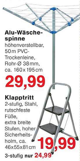 Alu-Wäsche-spinne