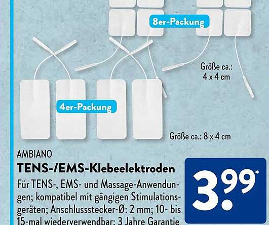 AMBIANO TENS-/EMS-Klebeelektroden