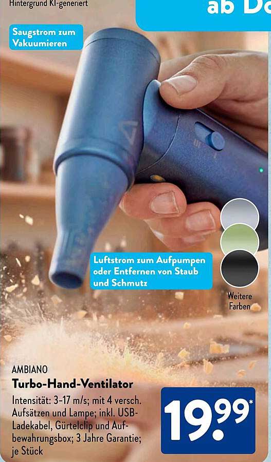 AMBIANO Turbo-Hand-Ventilator