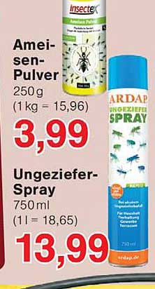 Ameisen-Pulver