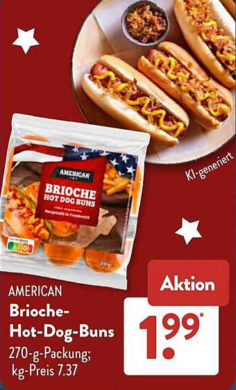 AMERICAN Brioche-Hot-Dog-Buns