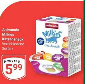 Animonda Milkies Katzensnack Verschiedene Sorten