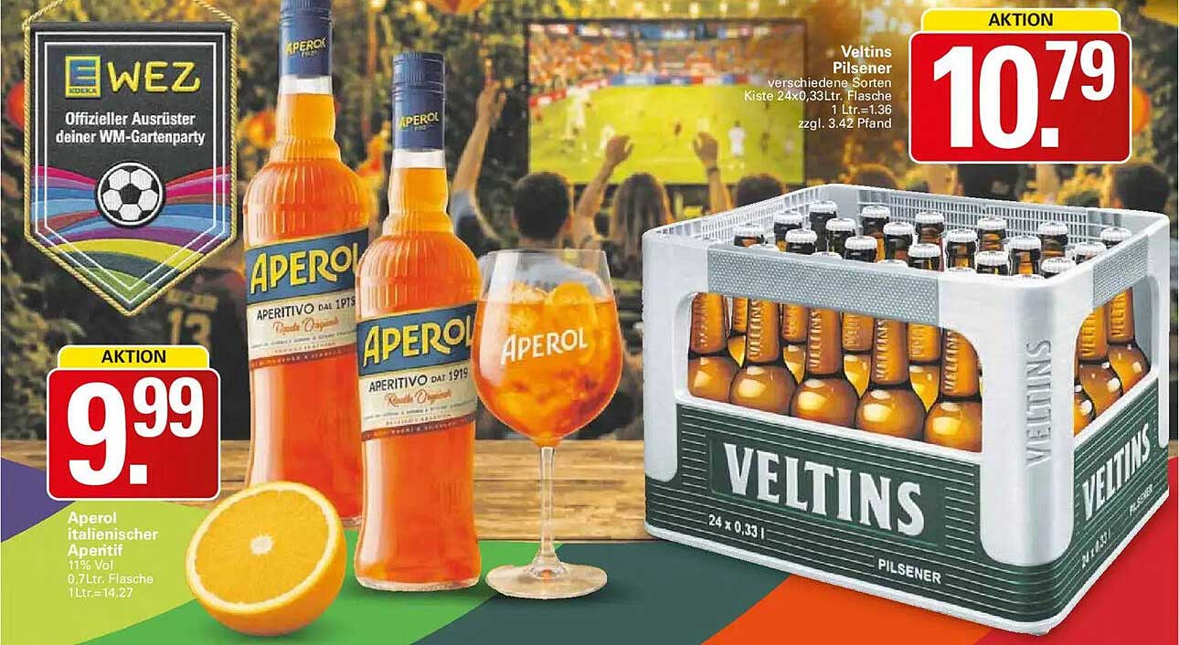 Aperol italienischer Aperitif