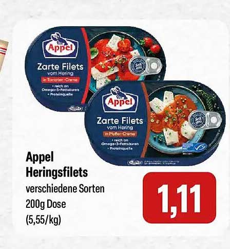 Appel Heringsfilets