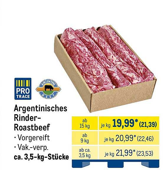 Argentinisches Rinder-Roastbeef
