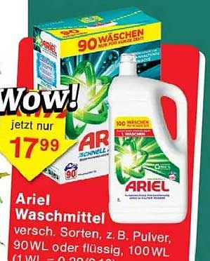 Ariel Waschmittel