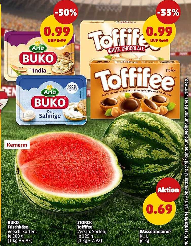 Arla BUKO Frischkäse Versch. Sorten, je 200 g (1 kg = 4.95)