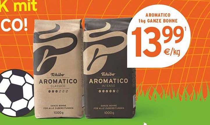 AROMATICO 1kg GANZE BOHNE