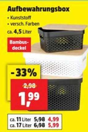 Aufbewahrungsbox