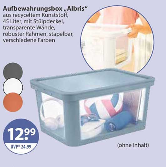 Aufbewahrungsbox „Albris“
