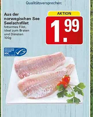 Aus der norwegischen See Seehechtfilet