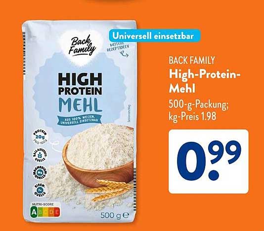 BACK FAMILY High-Protein-Mehl