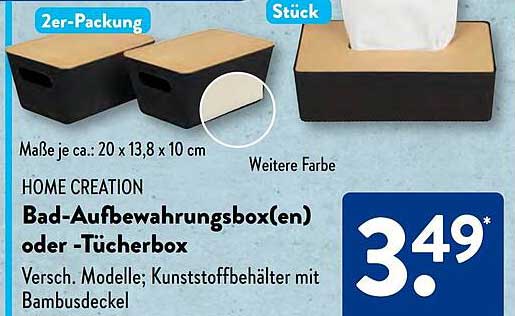 Bad-Aufbewahrungsbox(en) oder -Tücherbox