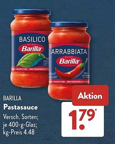 Barilla Pastasauce