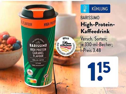 BARISSIMO High-Protein-Kaffeedrink