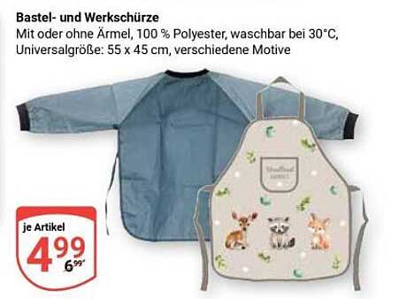 Bastel- und Werkschürze
