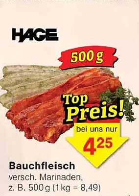 Bauchfleisch