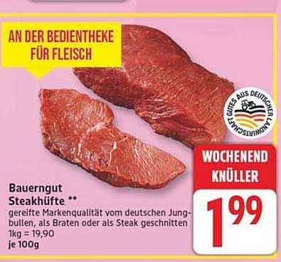 Bauerngut Steakhüfte **
